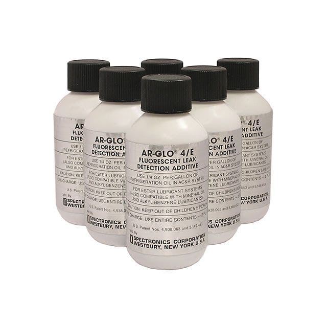 spectroline arglo bottled uv dye leak detection fluid