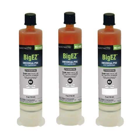 bigez replacement cartridges refrigerant dye leak detection system refills