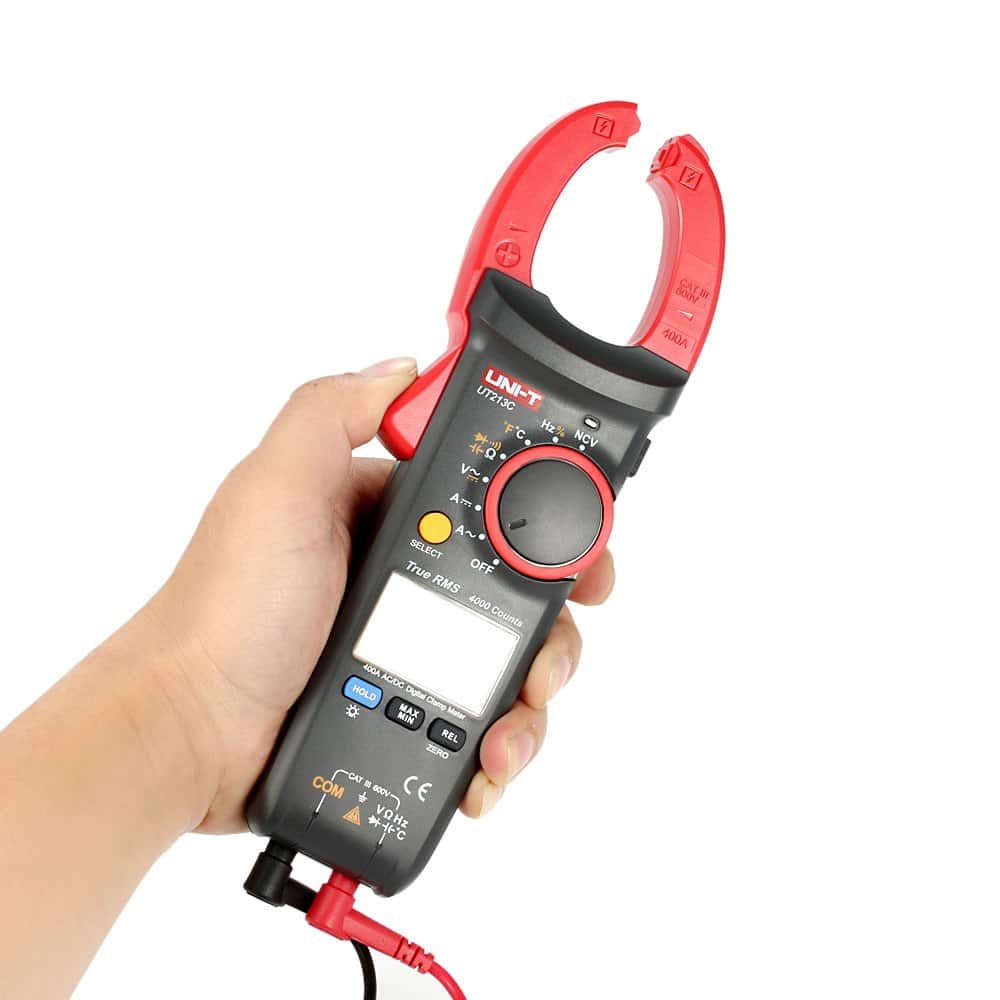 uni t ut213c 400a true rms digital clamp meter cat iii electrical testing tool