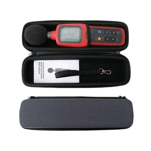 Uni T UT352 Professional Sound Level Meter measuring decibels