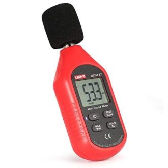 Uni T UT353BT Bluetooth Mini Sound Meter measuring sound levels