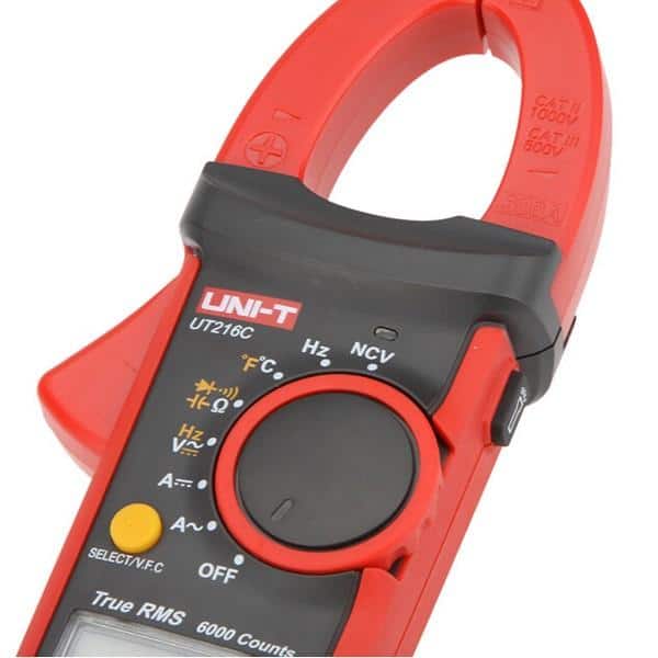 Uni-T UT216C 600A True RMS Digital Clamp Meter CAT III