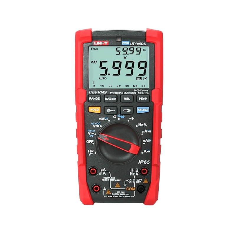 Uni-T UT195DS Industrial Digital Multimeter LoZ voltage test