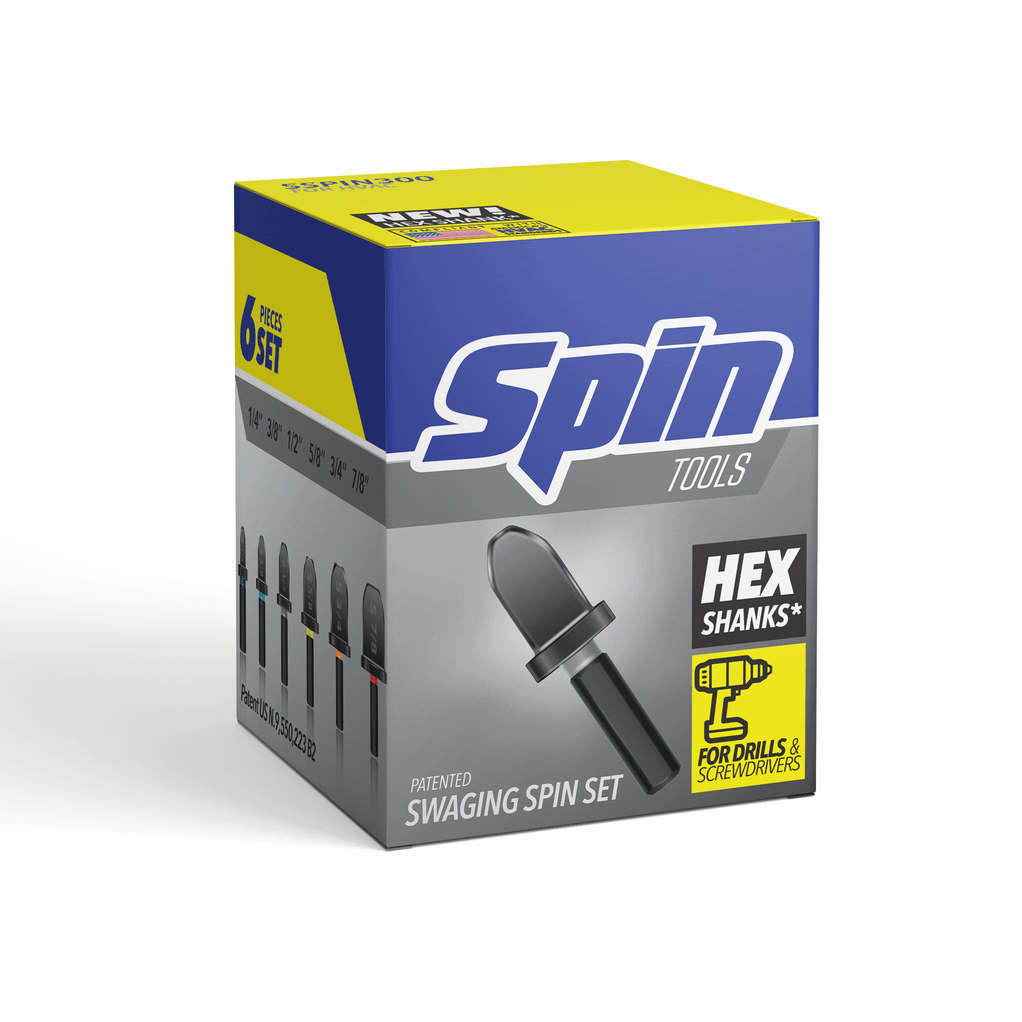 SpinTools S5000 swaging set