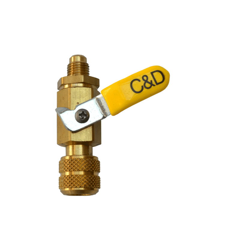 C and D CD4040 straight ball valve for 1 4 SAE