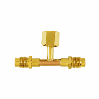 C and D CD9602 one quarter inch access tee female on branch