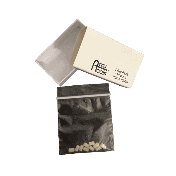 Accutools A10330 Filter Pack for EL720 CO2 Leak Detector replacement filters ten pack