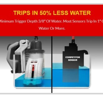 DiversiTech BG101 Secondary Drain Pan Condensate Sensor water overflow switch HVAC safety