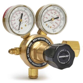 Bradley NR1000 High Pressure Nitrogen Regulator HVAC industrial gas cylinder valve