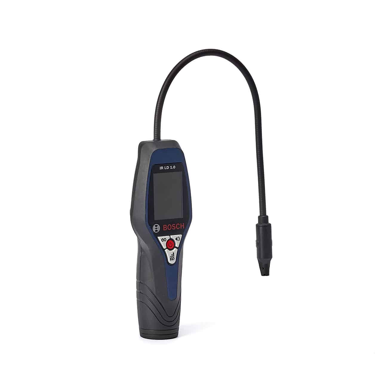 Bosch IR-LD1.0 Infrared Carbon Dioxide Leak Detector. Quickly and accurately find R744 and CO2 leaks in HVACR systems. Reliable detection for service work.