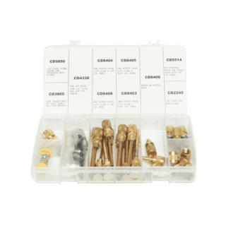 CD CD9530SVK HVAC Appliance Service Kit with various access valves fittings and tools
