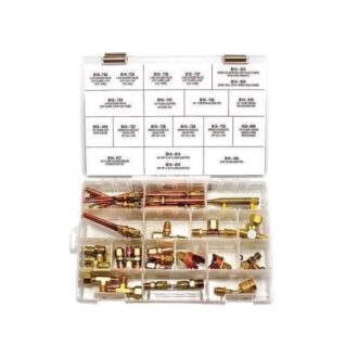 CD CD9560SVK Refrigeration Service Kit hard case access valves fittings tools