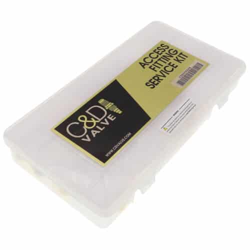 CD Valve CD9510SVK Access Fitting Service Kit with valve cores depressors and tools for HVAC repair