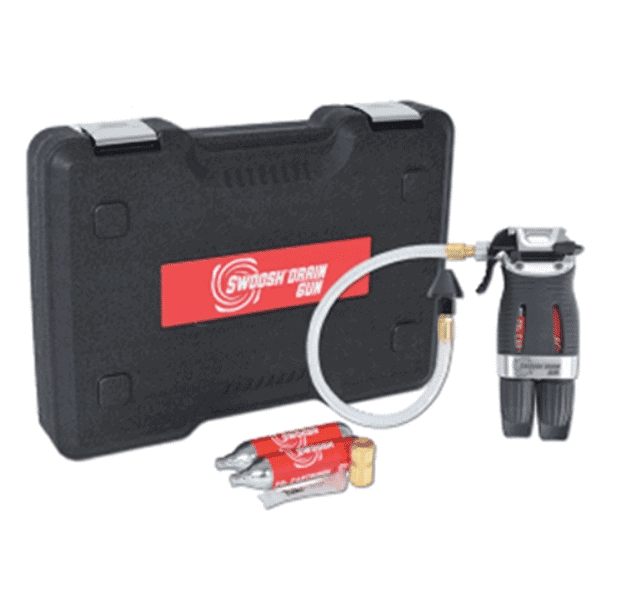 DiversiTech SG2 Swoosh Drain Gun Double Shot Kit AC condensate line cleaner tool