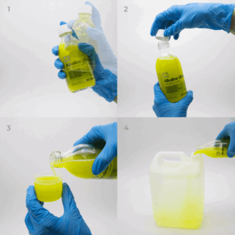 Errecom AB1223QS1 Alkaline Ultra Condenser Cleaner HVAC coil aluminum fin cleaning solution