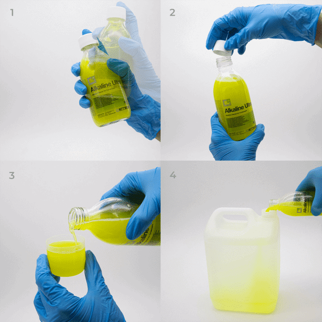 Errecom AB1223QS1 Alkaline Ultra Condenser Cleaner HVAC coil aluminum fin cleaning solution