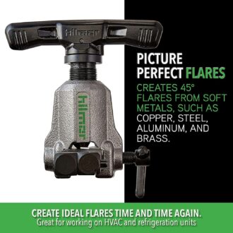 Hilmor 1838952 Orbital Flare tool 316 to 34 inch HVAC copper aluminum steel brass