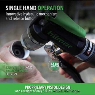 Hilmor 1839015 Compact Swage Tool Kit with Deburrer for copper aluminum brass tubing