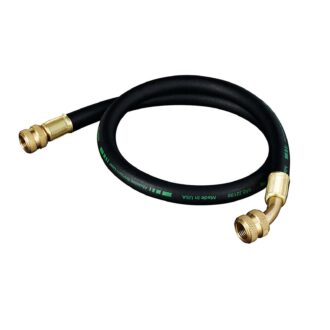 Hilmor 1839159 36 inch vacuum hose H3638 black refrigerant line HVAC tool