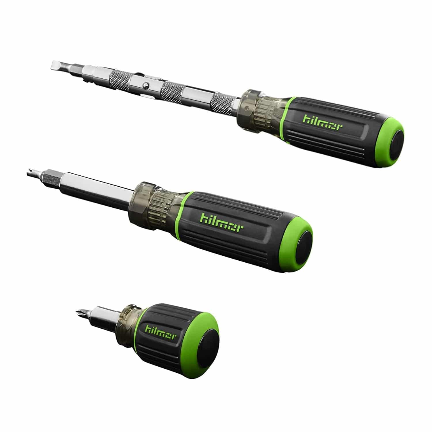 Hilmor 1937819 Multi Tool Screwdriver 9 in 1 with valve core remover HVAC