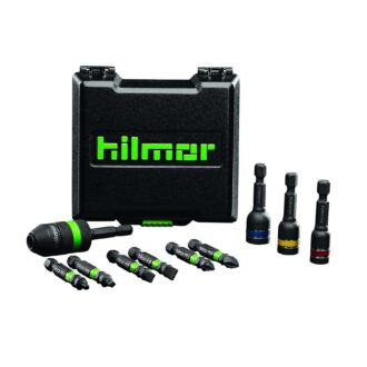 Hilmor 1937912 SBSFC Fast Connect Screwdriver Bit Set impact ready bits nutsetters extension