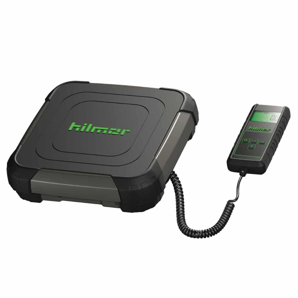 Hilmor RSW220 Wired Refrigerant Scale 220lb capacity HVAC tool charging recovery