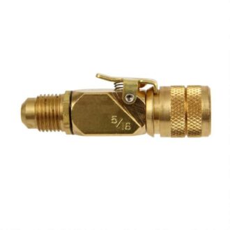 Imperial 26C Kwik Coupler straight 5 16 inch quick connect brass fitting