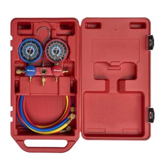 Robinair RA41132E90CHU 2 Way Manifold R32 R410A Gauge Set 90cm Hoses HVAC refrigeration