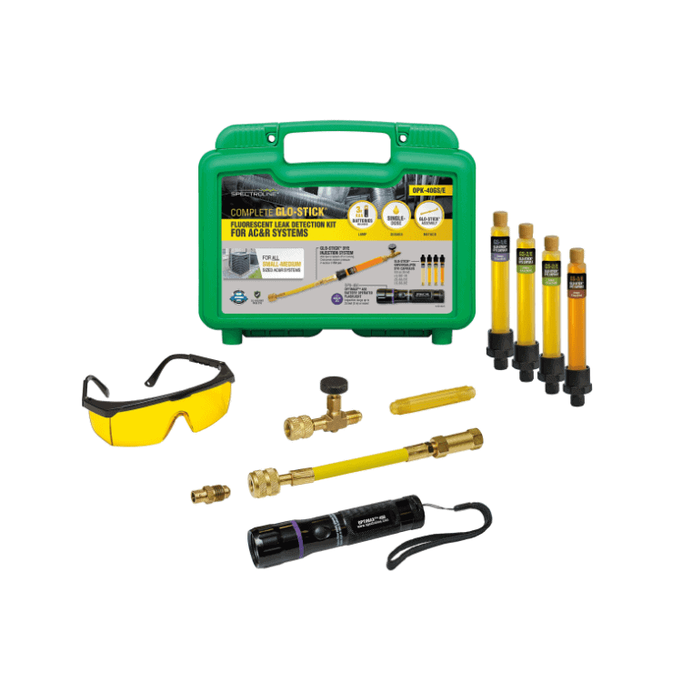 Spectroline GLO STICK complete leak detection kit