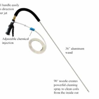 SpeedClean CN03 Condenser Needle Coil Cleaner HVAC tool water hose attachment
