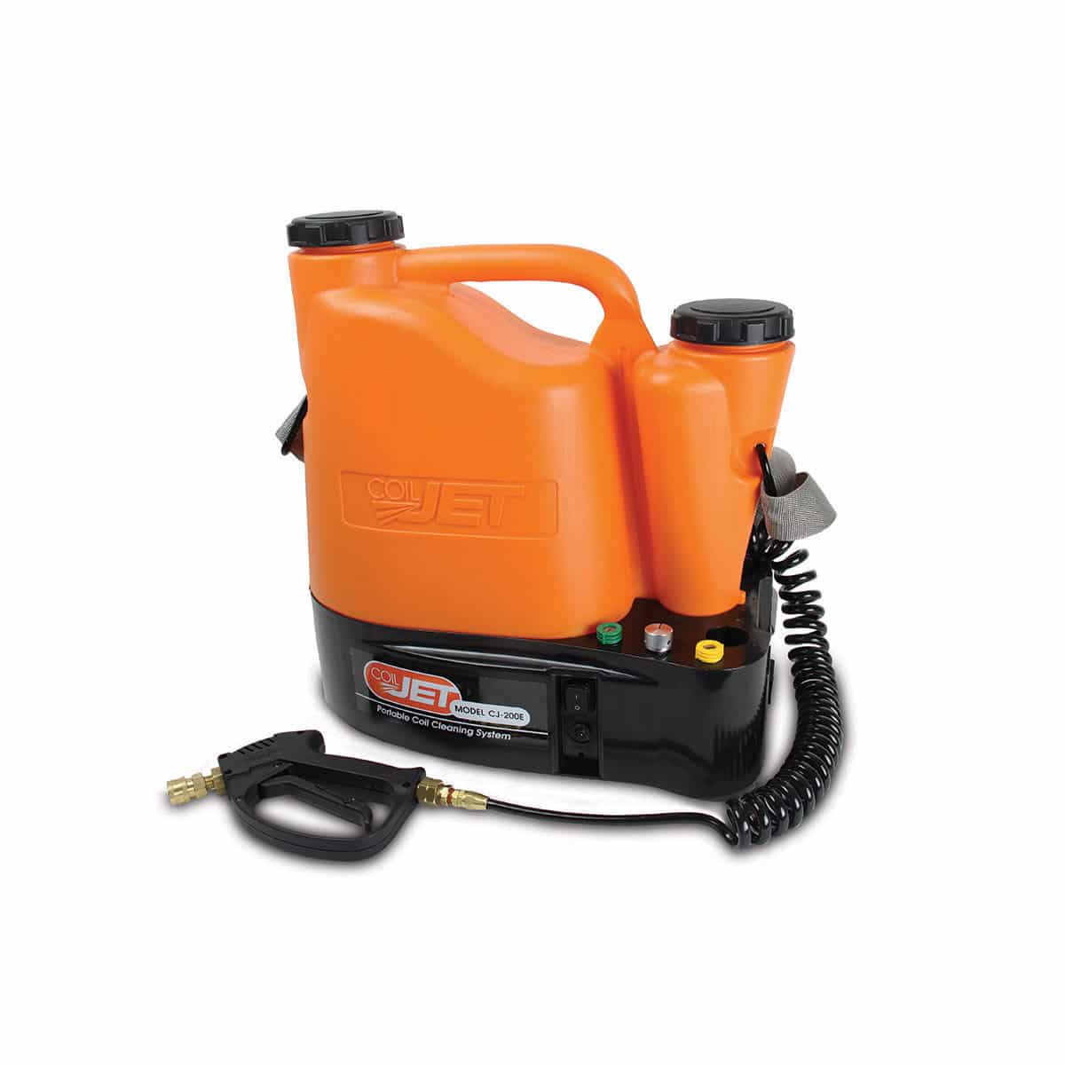 SpeedClean CoilJet CJ200E portable electric HVAC coil cleaner system 220 PSI high pressure for condensers and evaporators