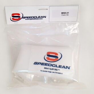 SpeedClean MSB01 MiniSplit Bib Kit Replacement Bib high quality plastic bag HVAC coil cleaner collector