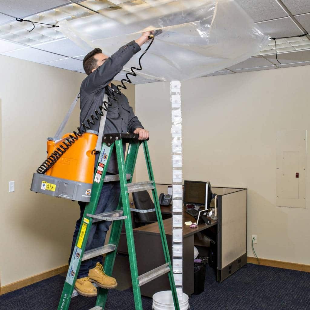 SpeedClean SC CB Cassette Bib Bungees Bucket AC cleaning kit wastewater containment