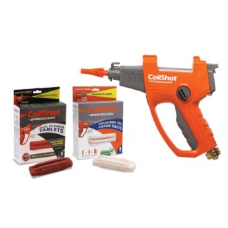 SpeedClean CoilShot SC CS 100 condenser coil cleaner tool tablet system HVAC