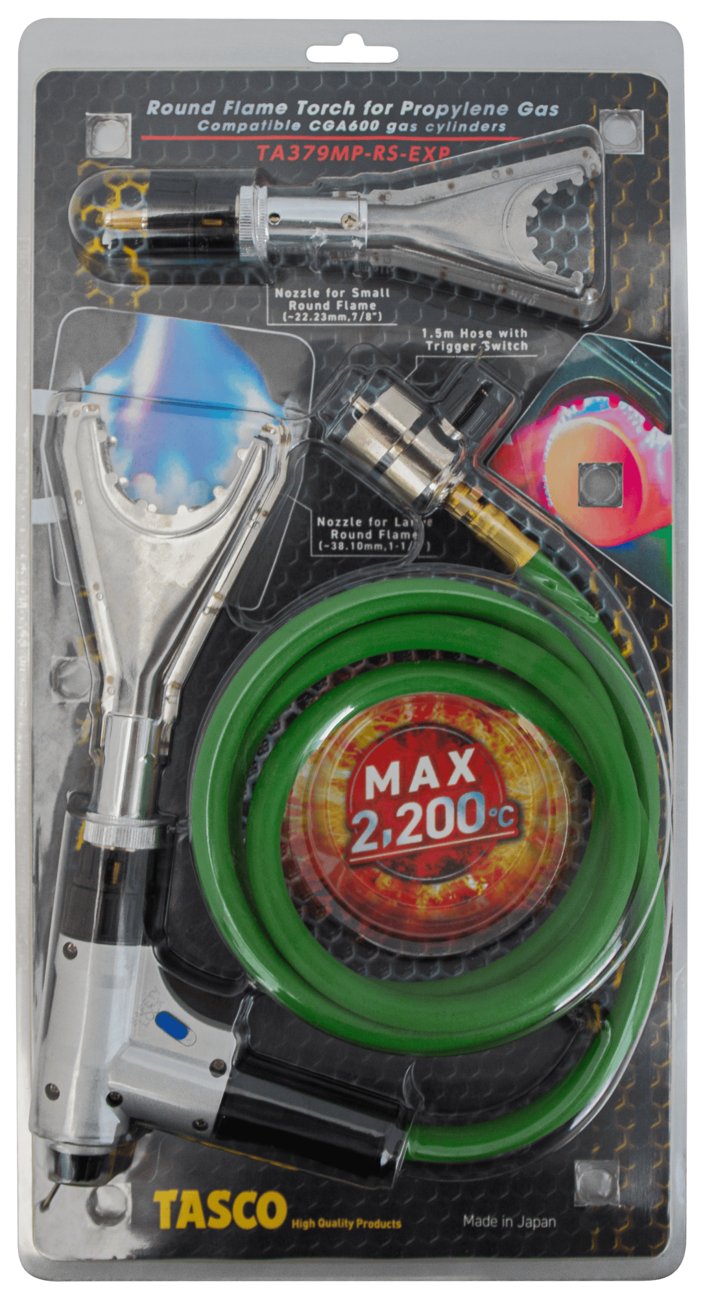 tasco ta379mp 5h trigger start torch with 1.5m hose