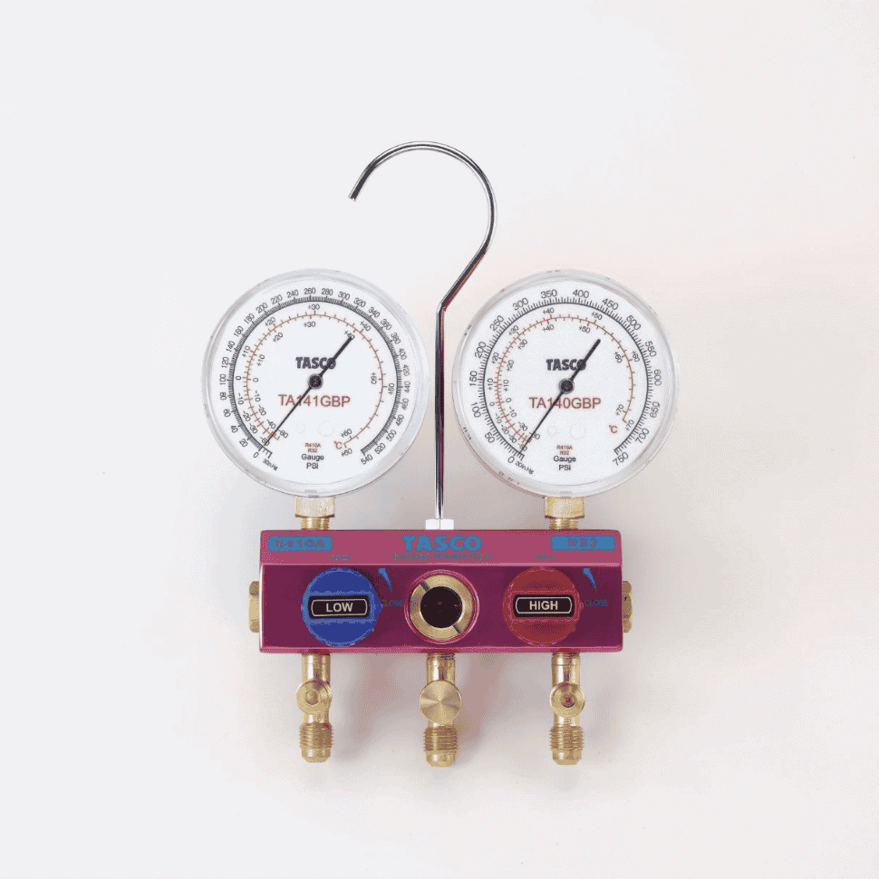 tasco ta122g/gb r32/r410a ball valve manifolds