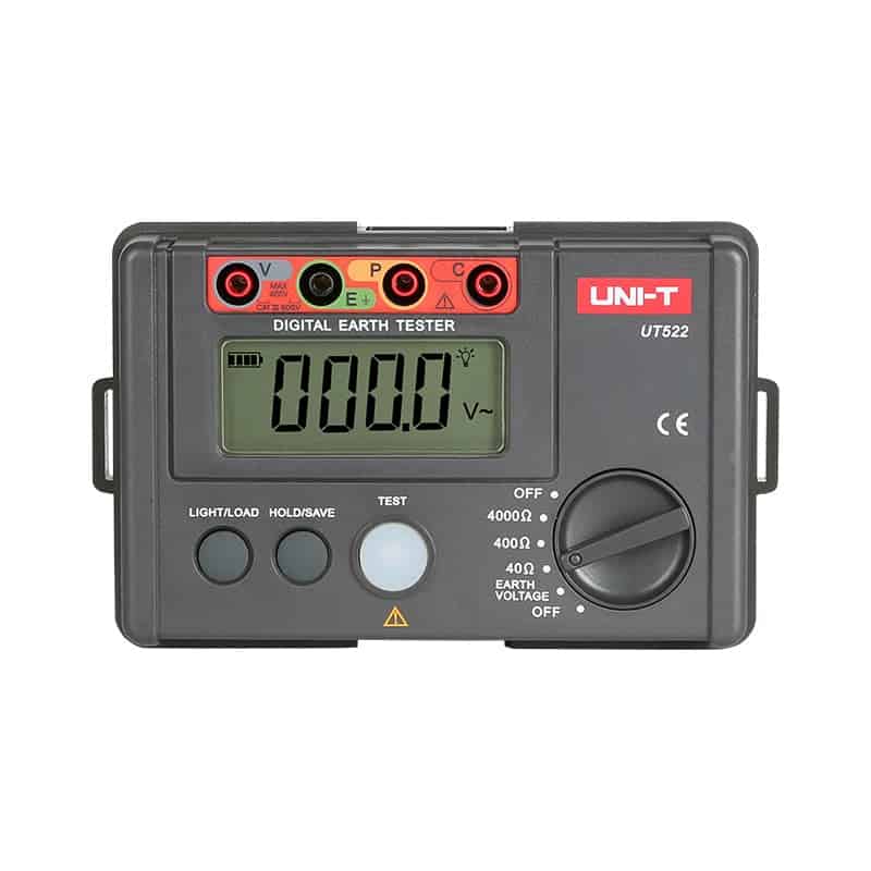 UNIT UT522 Digital Earth Ground Resistance Tester electrical safety measurement tool