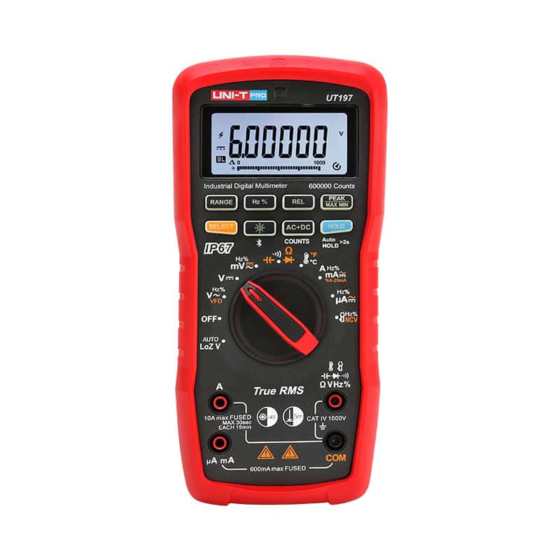 uni t ut197 industrial digital multimeter