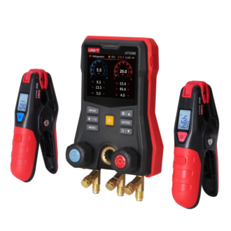 uni t ut336e kit digital manifold gauge with wireless temperature clamps