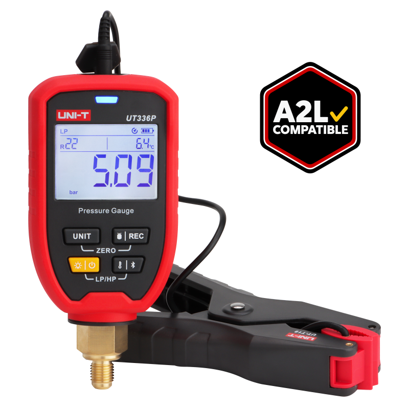 uni t ut336p kit wireless pressure gauge with temperature clamp