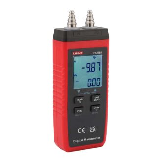 UNT UT366A Digital Manometer measures air pressure and differential pressure
