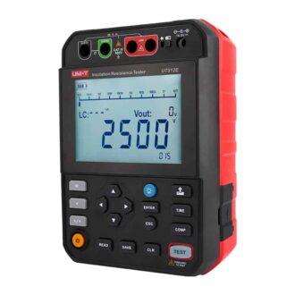 uni t ut512d/ut512e 2.5kv insulation resistance testers