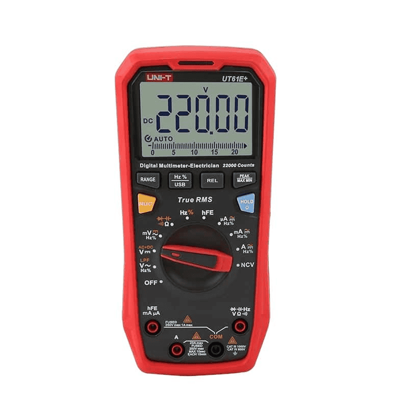 uni t ut61e+ true rms digital multimeter