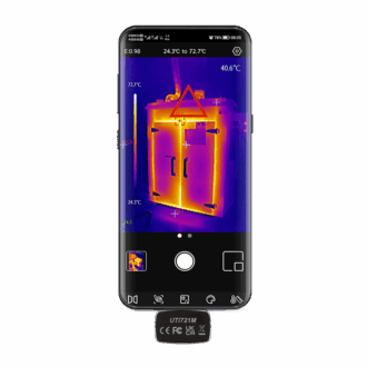 uti721m smartphone thermal camera module for android