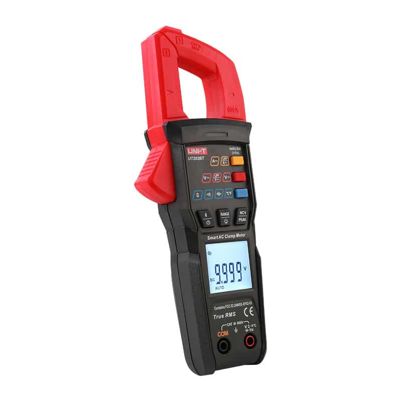 UniT UT202BT Smart AC Clamp Meter True RMS Bluetooth Electrical Tester 600A 600V NCV