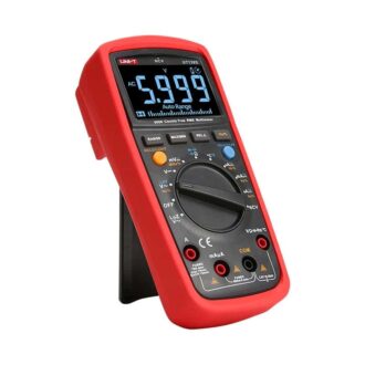 UNIT UT139S True RMS Digital Multimeter black screen test leads and temperature probe
