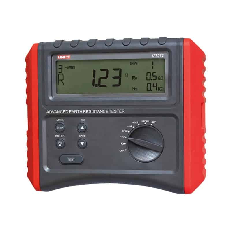 UniT UT572 Advanced Earth Resistance Tester soil resistivity grounding voltage meter tool
