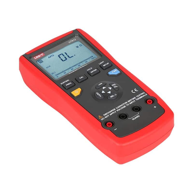 UniT UT612 LCR Meter digital handheld inductance capacitance resistance measuring tool
