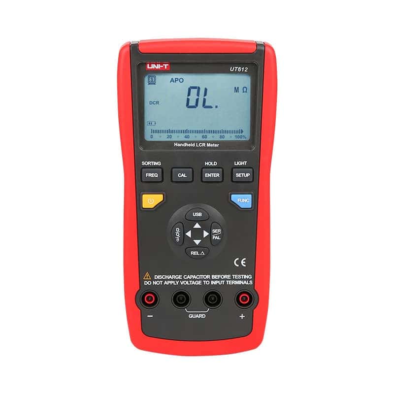 UniT UT612 LCR Meter digital handheld inductance capacitance resistance measuring tool