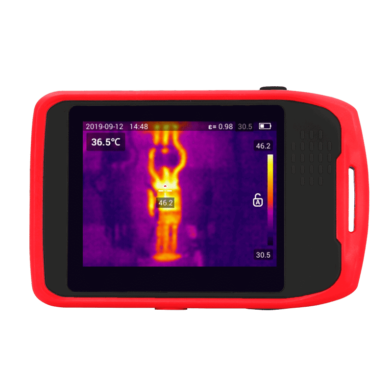 uni t uti120t pocket sized thermal camera